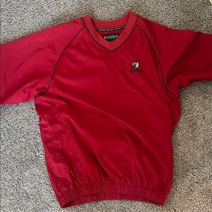 FootJoy men’s Red short sleeve pullover